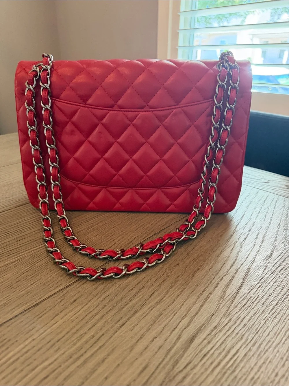 CHANEL twice structured woven